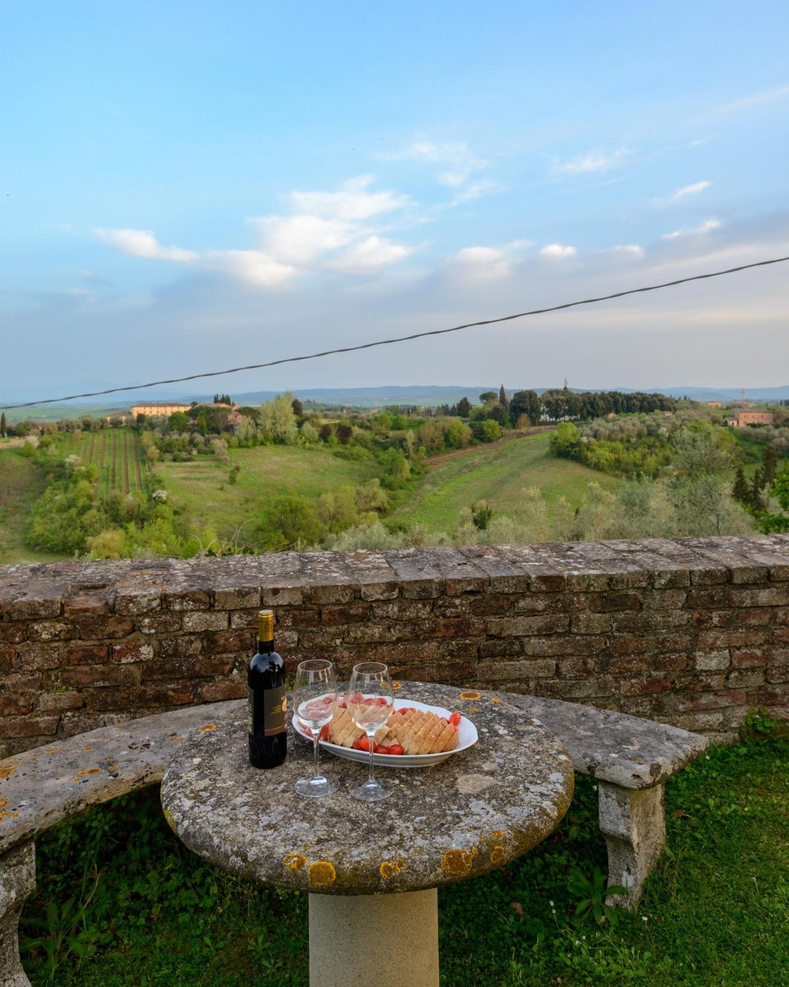 Al Glicine Di Sant'Abondio Villa Siena Ngoại thất bức ảnh